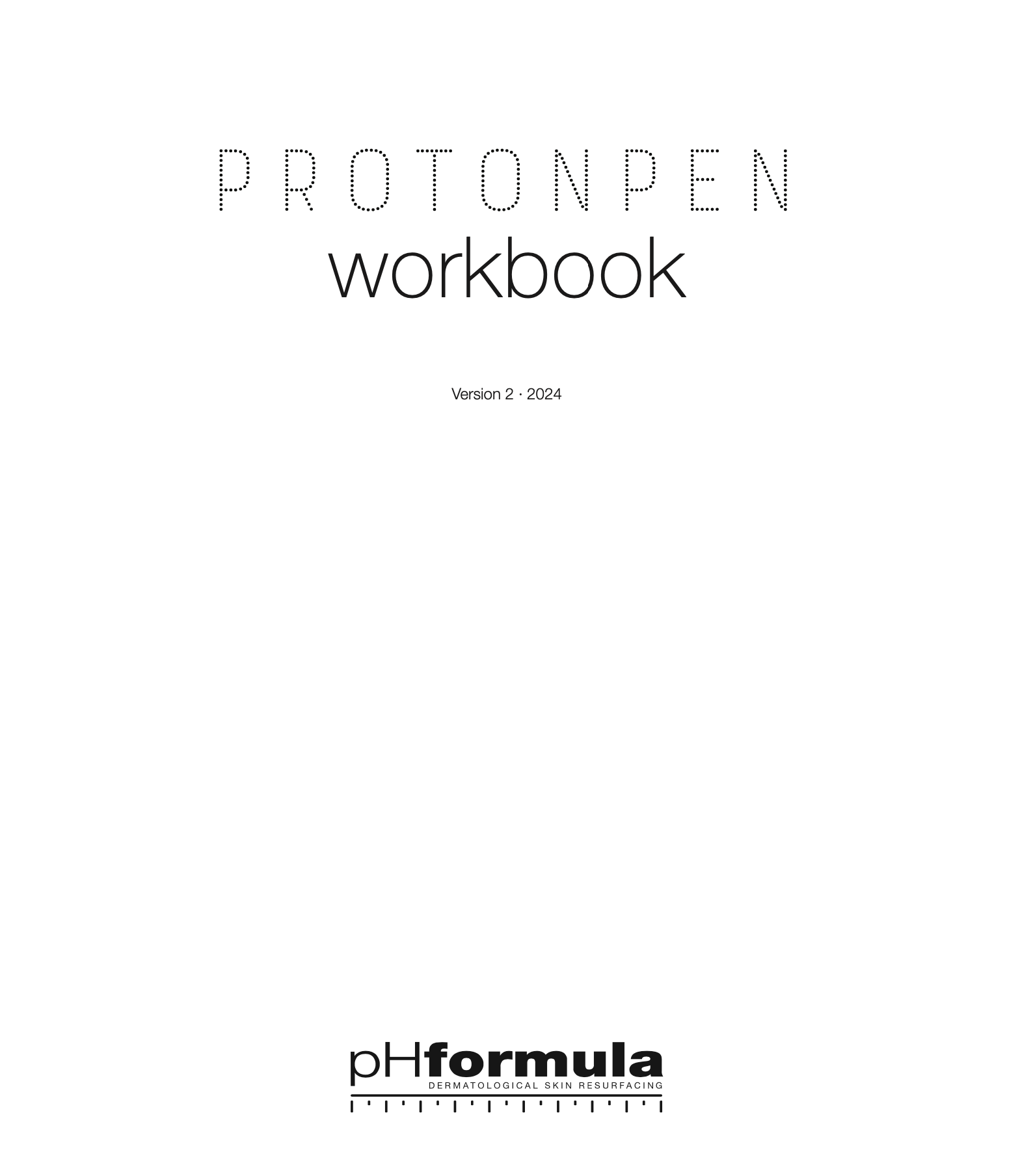 Proton pen workbook, a professional's guide.