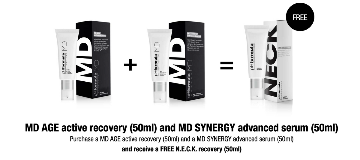 MD Age Active Recovery + MD Synergy Serum