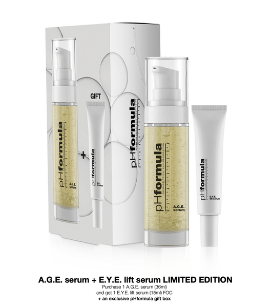 AGE Serum + EYE Lift Serum Duo LIMITED EDITION