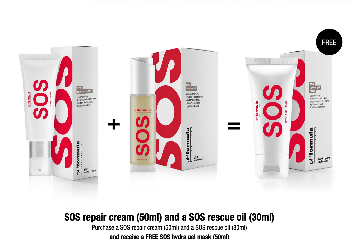 SOS Repair Cream + Rescue Oil OFFER