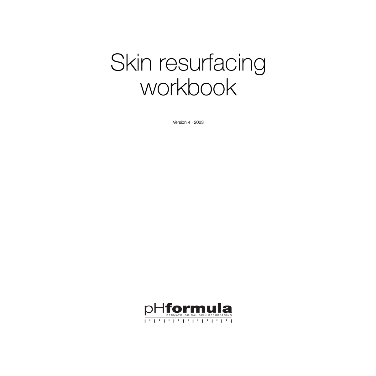 Skin Resurfacing Workbook V2 2026